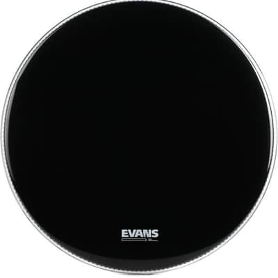 Evans EQ3 Resonant Black Bass Drumhead - 22 inch - No Port image 2