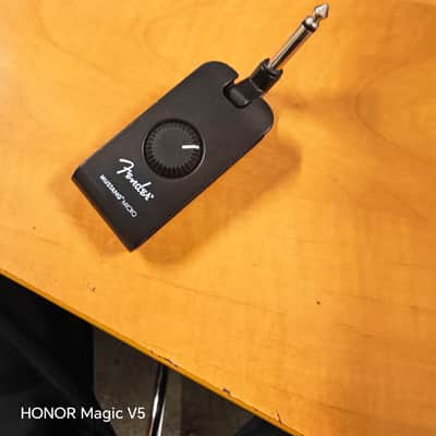 Fender Mustang Micro Plus Guitar Headphone Amp 2024 - Present - Black image 1