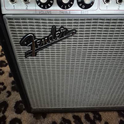 Fender '68 Custom Deluxe Reverb Limited Edition 2-Channel 22-Watt 1x12" Guitar Combo 2010s - Gunmetal Gray image 4