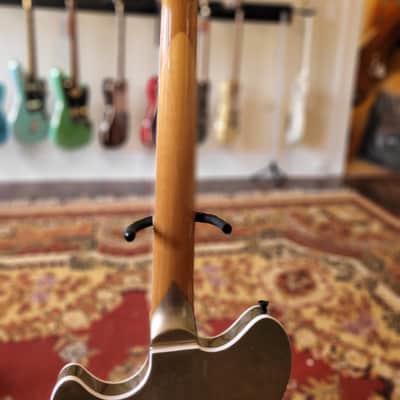 Tagima Ekosonic Semi-Hollow - Metallic Deep Silver (Brand New / 2026 Release) image 6
