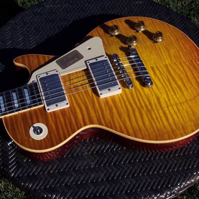 2015 Gibson Collectors Choice #33 60 Les Paul Jeff Hanna Burst True Historic Big Time  Wavy Top image 9