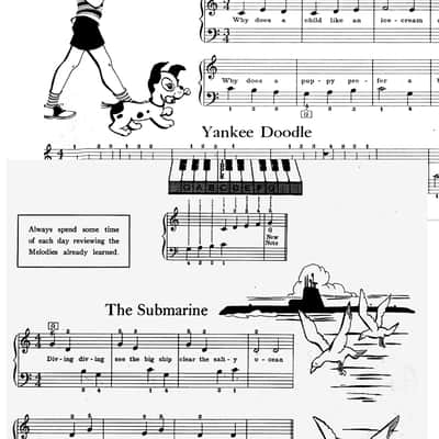 Supplementary Piano Course with Melody All The Way 1949 Edition image 1