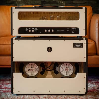 Divided by 13 BW 1969 Head w/ 2x12 Cabinet - Ivory & Black Bronco image 8