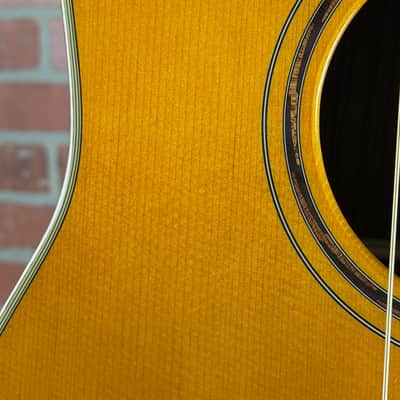 Yamaha AC5M ARE Concert Cutaway Acoustic-electric Guitar - Vintage Natural image 6