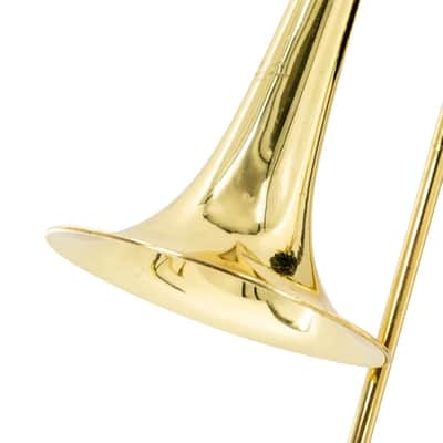 Immagine Yamaha YSL-354C Student Bb Tenor Trombone - Gold Lacquer - 3