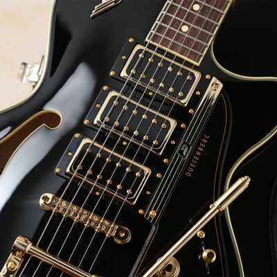 Duesenberg DTV-CM-BK Starplayer TV Custom (Black & Gold) 3P.U image 3