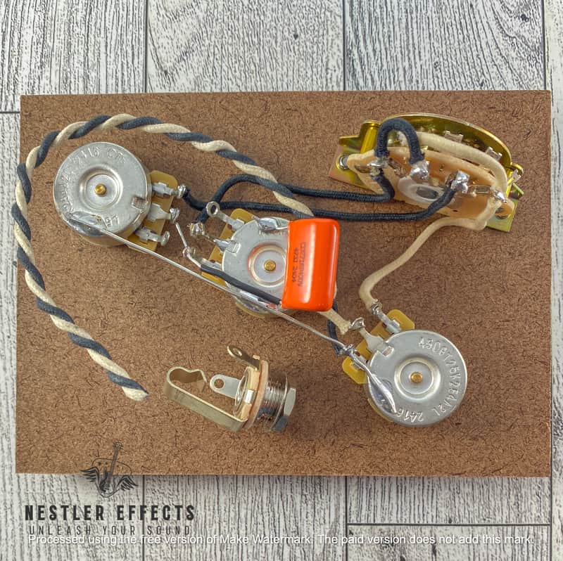 Premium Stratocaster Wiring Harness - Nestler Effects image 1