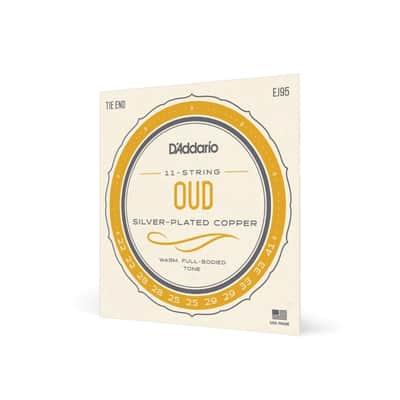 D'Addario EJ95 Oud 11-String Set Tie End Bild 1