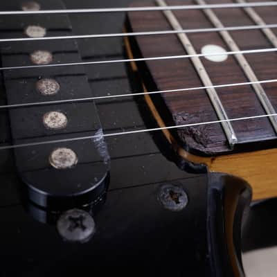 Fender Boxer Series ST-456 Stratocaster MIJ 1984 Black Japan Vintage w/ Bag image 8
