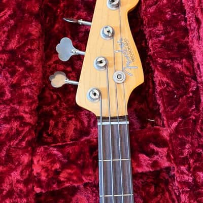 Fender American Original '60s Precision Bass with Rosewood Fretboard 2018 - 2019 - Olympic White image 3