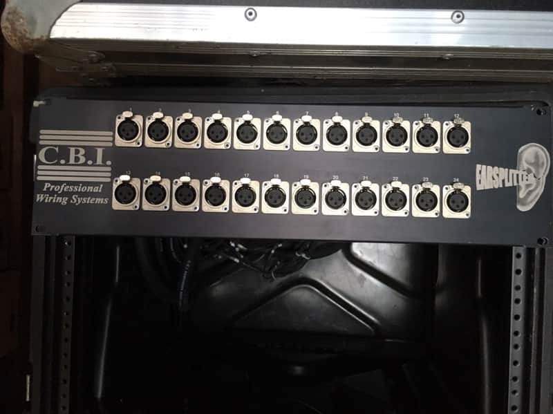 CBI Cables Earsplitter 24-channel, 50' + 6' XLR image 1