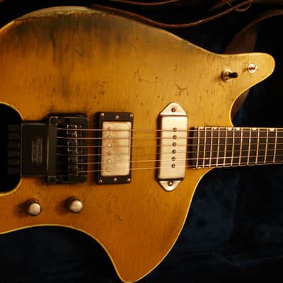 Loic Le Pape Scalar Gold Top (headless one-of-a-kind, stainless steel body) extremely RARE! EU only! image 2