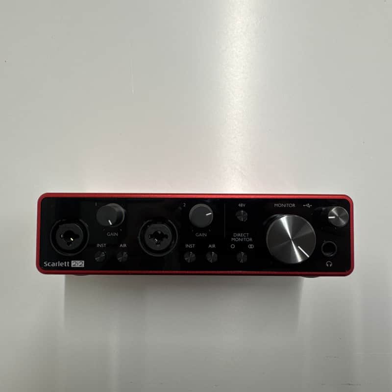 2019 – Present Focusrite Scarlett 2i2 3rd Gen USB Audio Interf…
