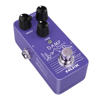 Nux NRV-3 Damp Reverb Pedal 3- reverb modes New! image 3