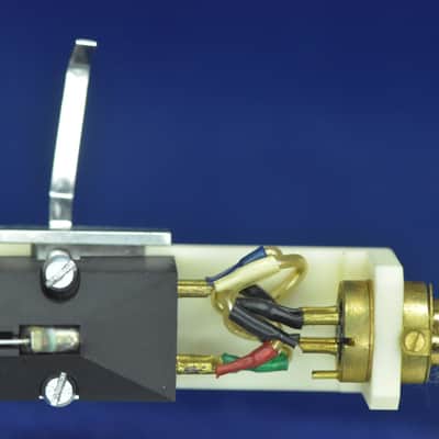 Denon DL-103 MC Cartridge W/SAEC ULS-3X Ceramic Headshell In Excellent Condition image 5