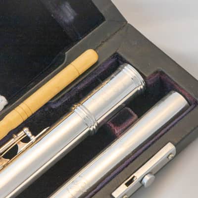 Gemeinhardt KG Special Professional Flute *All Solid Silver *Open-hole *B-Foot *Cleaned & Serviced image 3