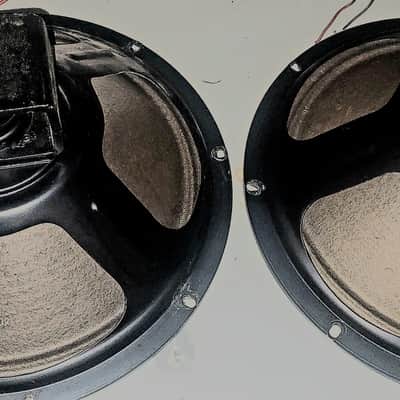 ROLA 4 × 12" alnico instrument speakers,  guitar, etc 50's vgc.  '52-'59 - Black image 4