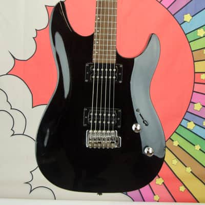 Used Laguna Electric Guitar, Black image 2