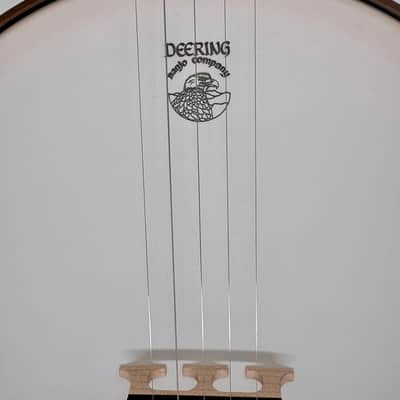 Deering Americana Goodtime Openback 5 String Banjo - Natural NEW w/ Softcase image 2