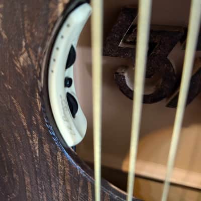 Lex 3D Ray AC1 3D Printed Carbon Fiber PLA Custom Acoustic Guitar image 8
