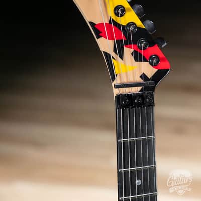 ESP Japan Custom Shop Kamikaze-1 George Lynch Signature Guitar – Black w/ Graphic image 5