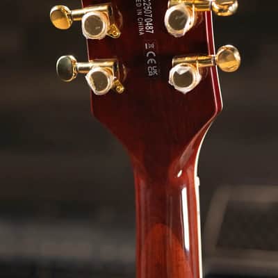 Gretsch Limited Edition Abbey Road Studiomatic Hollow Body with Bigsby Electric Guitar - Classic Walnut Stain with Hardshell Case image 7