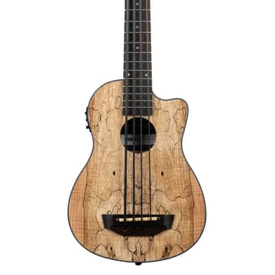 Kala Brand Music Co., 4-String Ukulele, Right, Natural, Ubass SP-MAPL-FS image 1