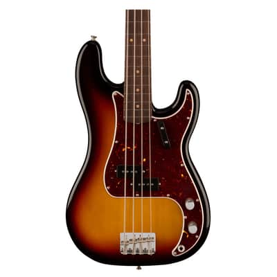 Fender American Vintage II 1960 Precision Bass - 3-Color Sunburst w/ Rosewood FB image 1