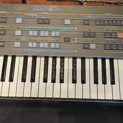 Casio CZ-5000 61-Key Synthesizer 1985 - Black Mk.gee Keyboard image 4