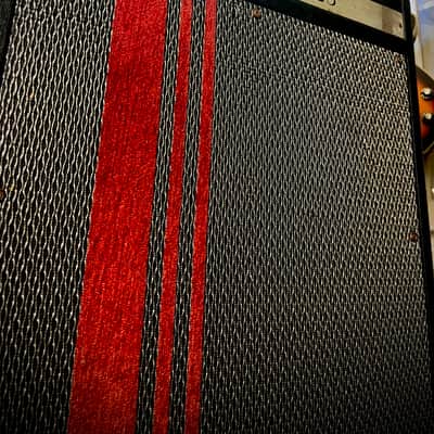 Harmony 525 vintage tube guitar amp. Supro thunderbolt in disguise! Original Jensen 15” speaker. 1967 - Black image 4