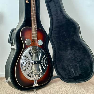 DOBRO Model 60D Round Neck 1981 ( Brown Sunburst ) with HSC image 5