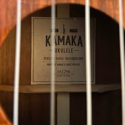 Kamaka 100th anniversary tenor uke 2016-Hawaiian Koa image 12