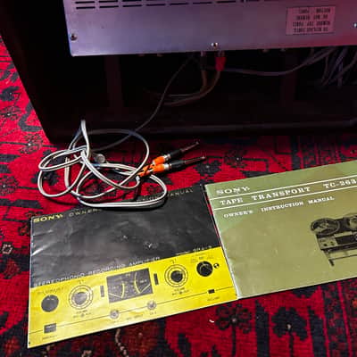 Sony SRA-3 / TC236D stereo tube tape machine complete+ NM, works great image 6