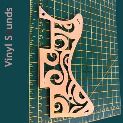 Gibson, Epiphone Les Paul Custom Custom Pickguards Scratchplates Made From Mirror Polished Brass image 7