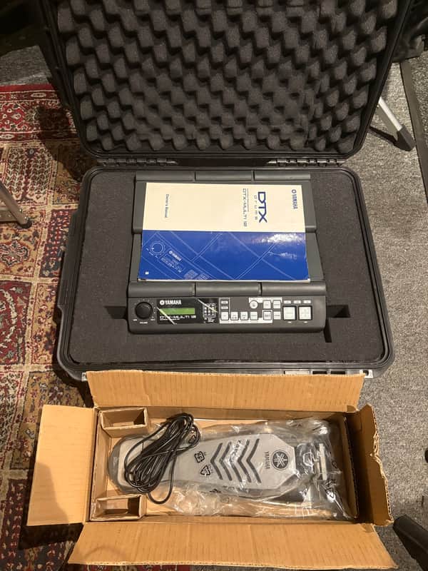 Yamaha DTX-Multi 12 Electronic Percussion Pad / HH65 pedal / Custom SKB case image 1
