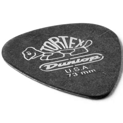488R73 Tortex Pitch Black 0,73 mm Sachet de 72 Dunlop image 3
