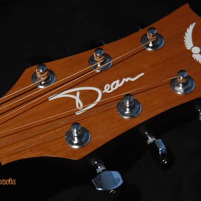 Dean Flight Travel Acoustic Guitar Bubinga image 3