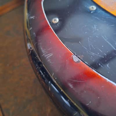 Ibanez Roadster bass w/DiMarzio vintage MIJ 1979 - sunburst image 17
