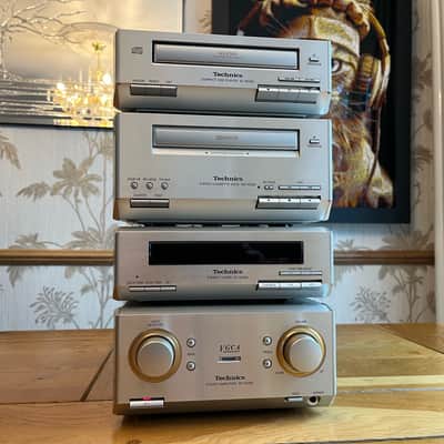 Technics SE-HD350 Stack - Amplifier, CD Player, Cassette Deck, Tuner - SERVICED image 9