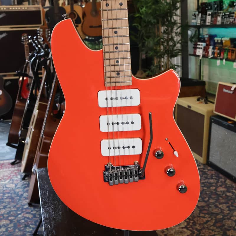 Reverend Kingbolt 390 Electric Guitar Feisty Red #70566-2 *B-Stock* image 1