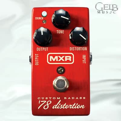 MXR M78 Custom Badass '78 Distortion Guitar Effects Pedal image 1