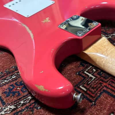 Fender Custom Shop '60 Reissue Relic Stratocaster 2022 Fiesta Red image 13