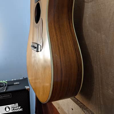 S.L. Mossman Flint Hills Dreadnought Acoustic 1974 w/ Hard Case image 5