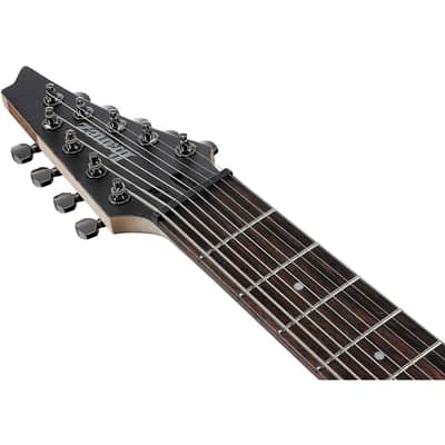 Ibanez RG9PB RG Axe Design Lab 9-String Electric Guitar Regular Transparent Gray Flat image 6