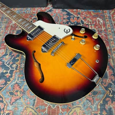 Epiphone Casino Vintage Collection Reissue Peerless Tri-Burst - 1998 image 14