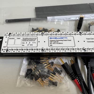 Ghielmetti CSF 1x48 AV with 6 patch cables image 6