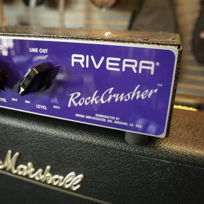 (USED-C) Marshall JMP Superlead 100 + 1960BV 4x12 Cab + Rivera Rock Crusher R980 HALF STACK image 6