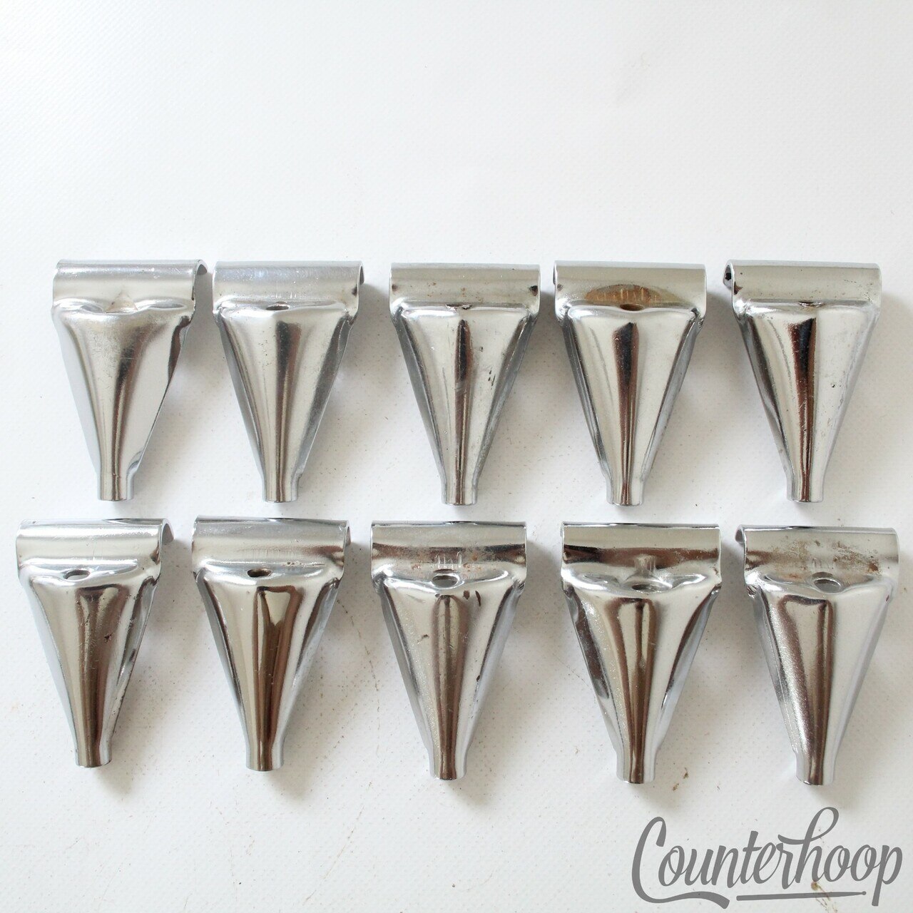 Slingerland 10x Sound King Bass Drum Tension T-Rod-Claws Vintage Chrome 60s-70s — main photograph