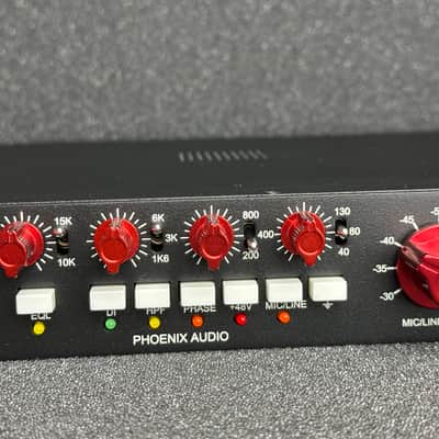 Phoenix Audio DRS-Q4 Mk2 2-Channel Mic Preamp with 4-band Gyrator EQ - Excellent image 3