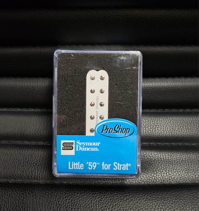 Seymour Duncan SL59-1b Little '59 Strat Bridge Picku - White image 1